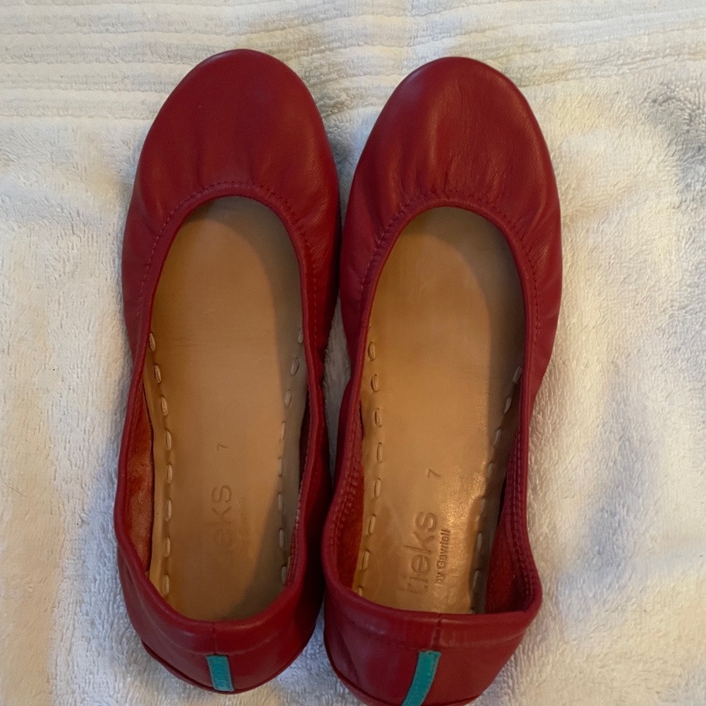 Tieks, Cardinal red, sz 7